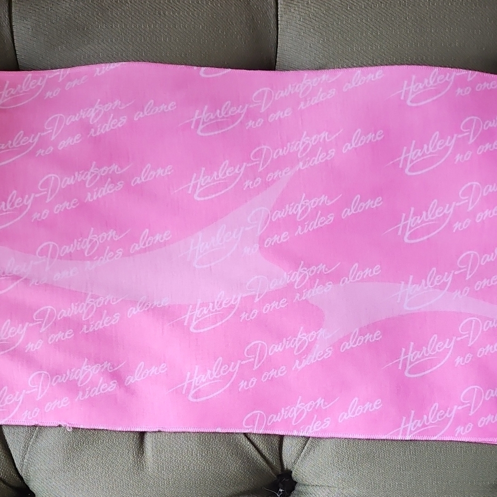 Harley Davidson Breast Cancer Scarf OS